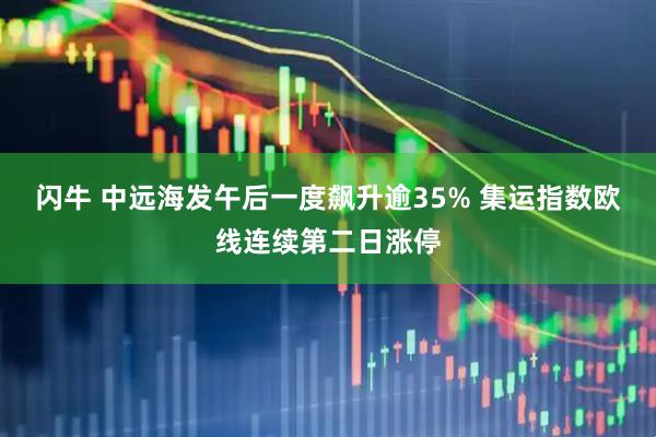 闪牛 中远海发午后一度飙升逾35% 集运指数欧线连续第二日涨停